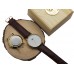 PERSONALISED Leather Wristwatch Luxury Engraved In Wooden Case